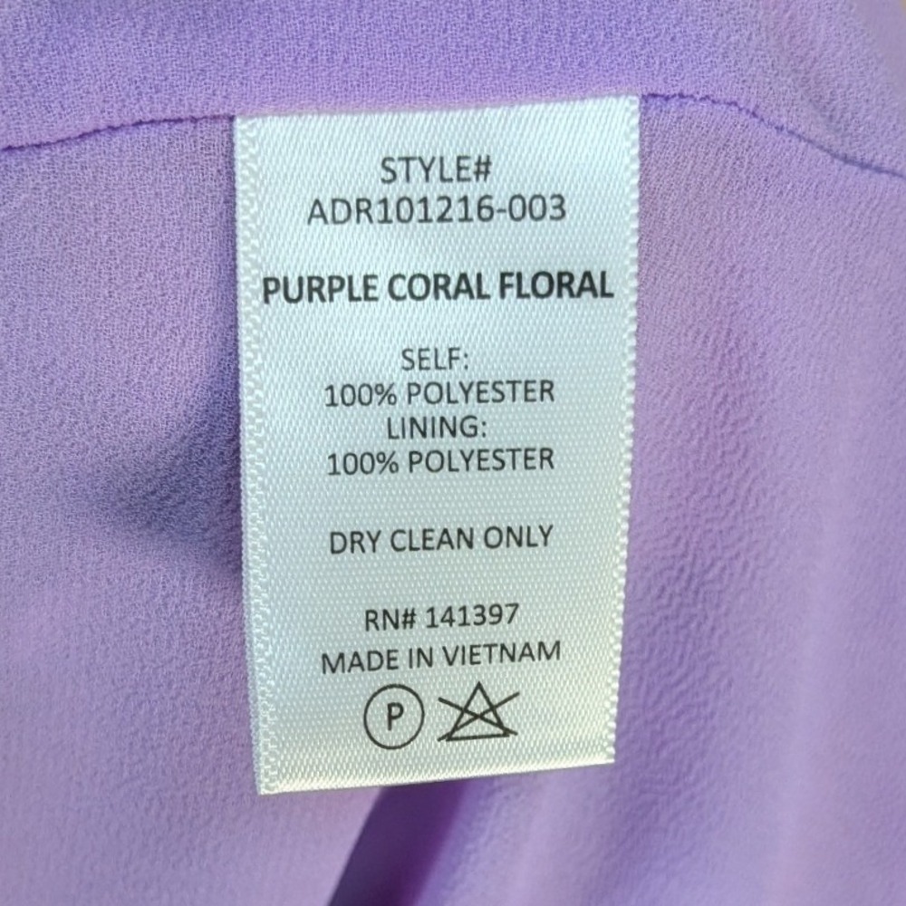 ASTR THE LABEL Cottage Colorful Floral Smocked Puff Sleeve Midi Dress Small - Picture 6 of 7
